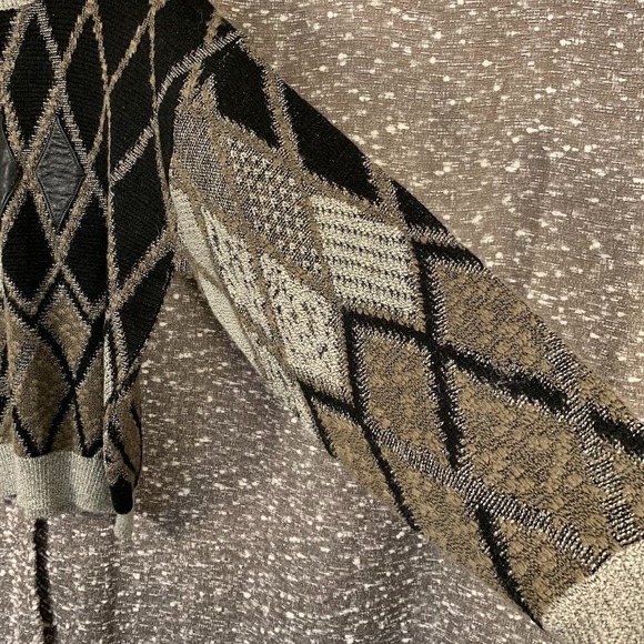 Vintage Men's Wool Blend Sweater Pacific Club By Nak Size L Acrylic Pullover - Picture 3 of 9